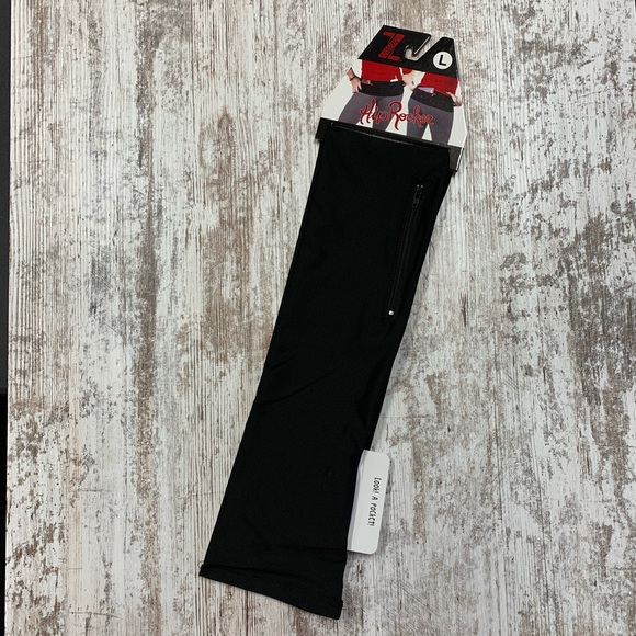 NWT ZooZatz black on black zip Hip Rocker belt - Picture 4 of 8